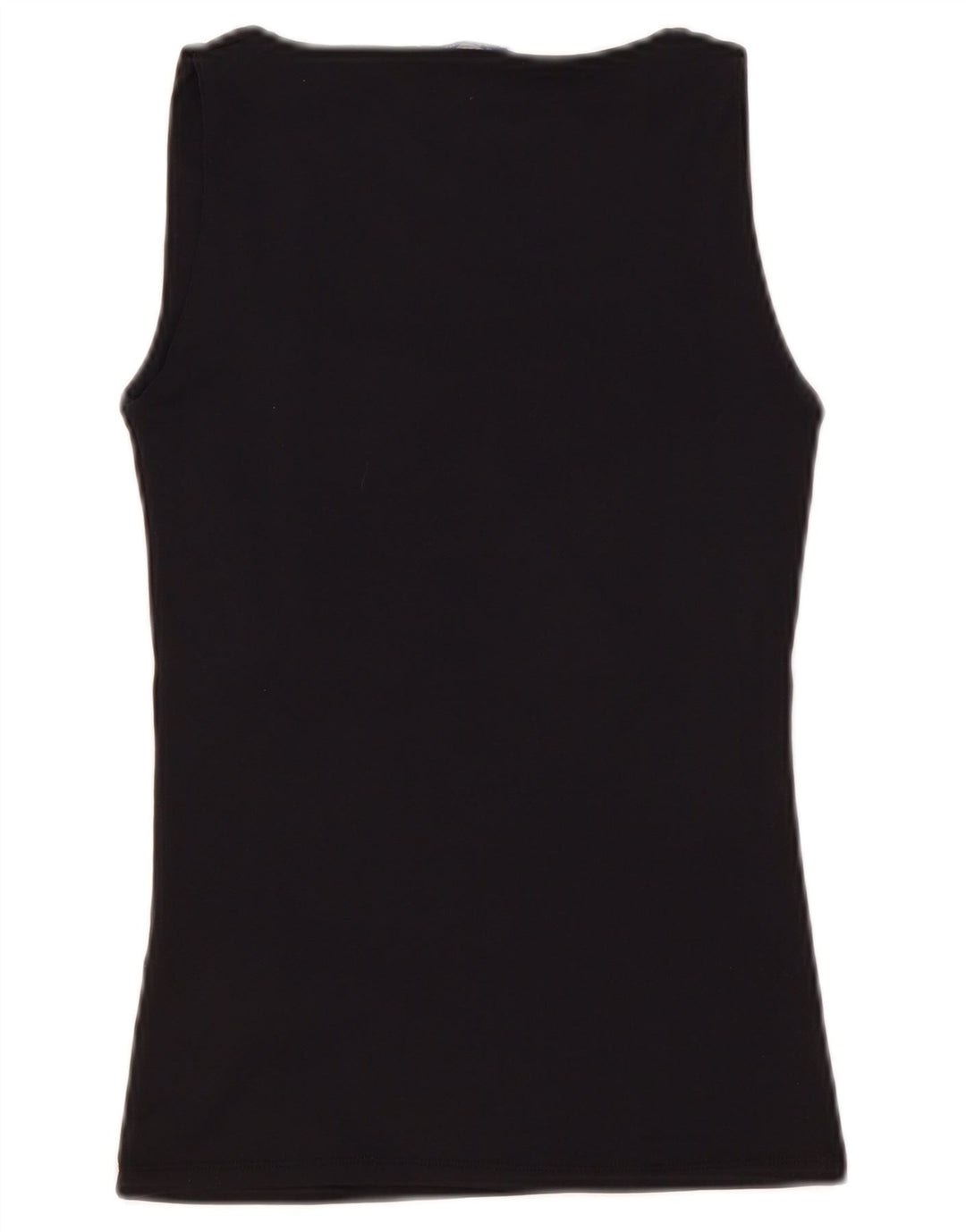 Zara Womens Vest Top UK 8 Small Black Polyamide