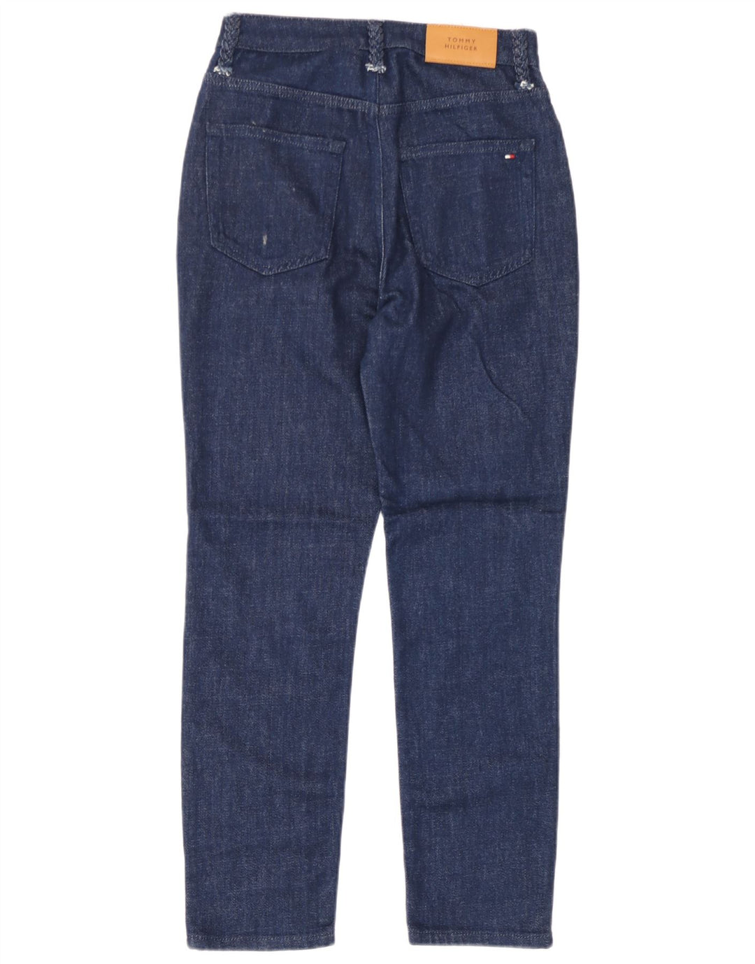 Tommy Hilfiger Dame Cigarette Slim Jeans W27 L28 Navy Blue