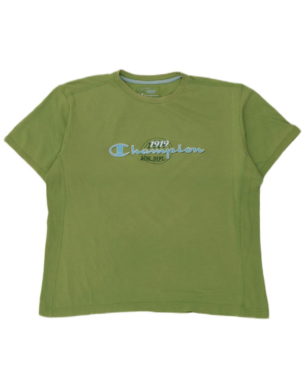 Champion Boys Graphic T-Shirt Top 15-16 Years 2XL  Green