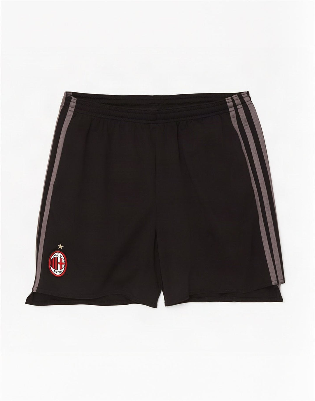 Adidas Mens AC Milan Sport Shorts Medium Black Polyester