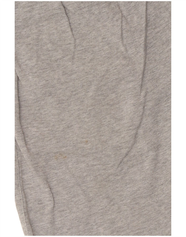 Nike Damen Sportshorts UK 12 Mittelgraue Baumwolle