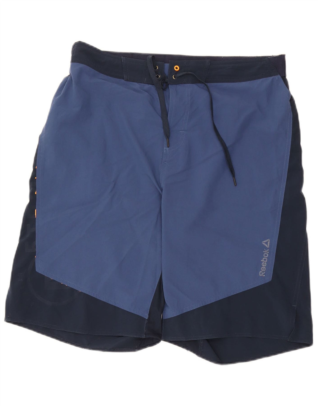 Reebok Herren Badeshorts XL Marineblau Colourblock Polyester