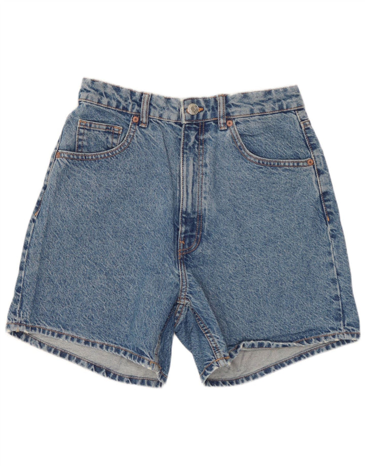 ZARA denimshorts til kvinder EU 38 Small W28 Blue Cotton