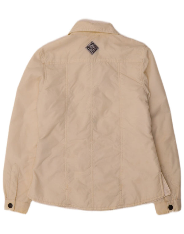 Tucano Urbano Damen Wattierte Jacke UK 6 XS Beige Polyamid