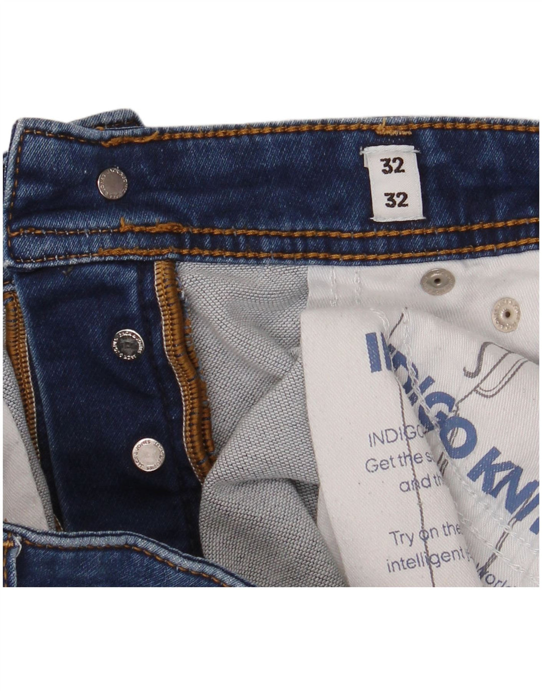 JACK & JONES Mens Slim Jeans W32 L32  Blue