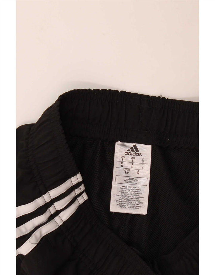 Мужские спортивные шорты Adidas, маленькие черные из полиэстера