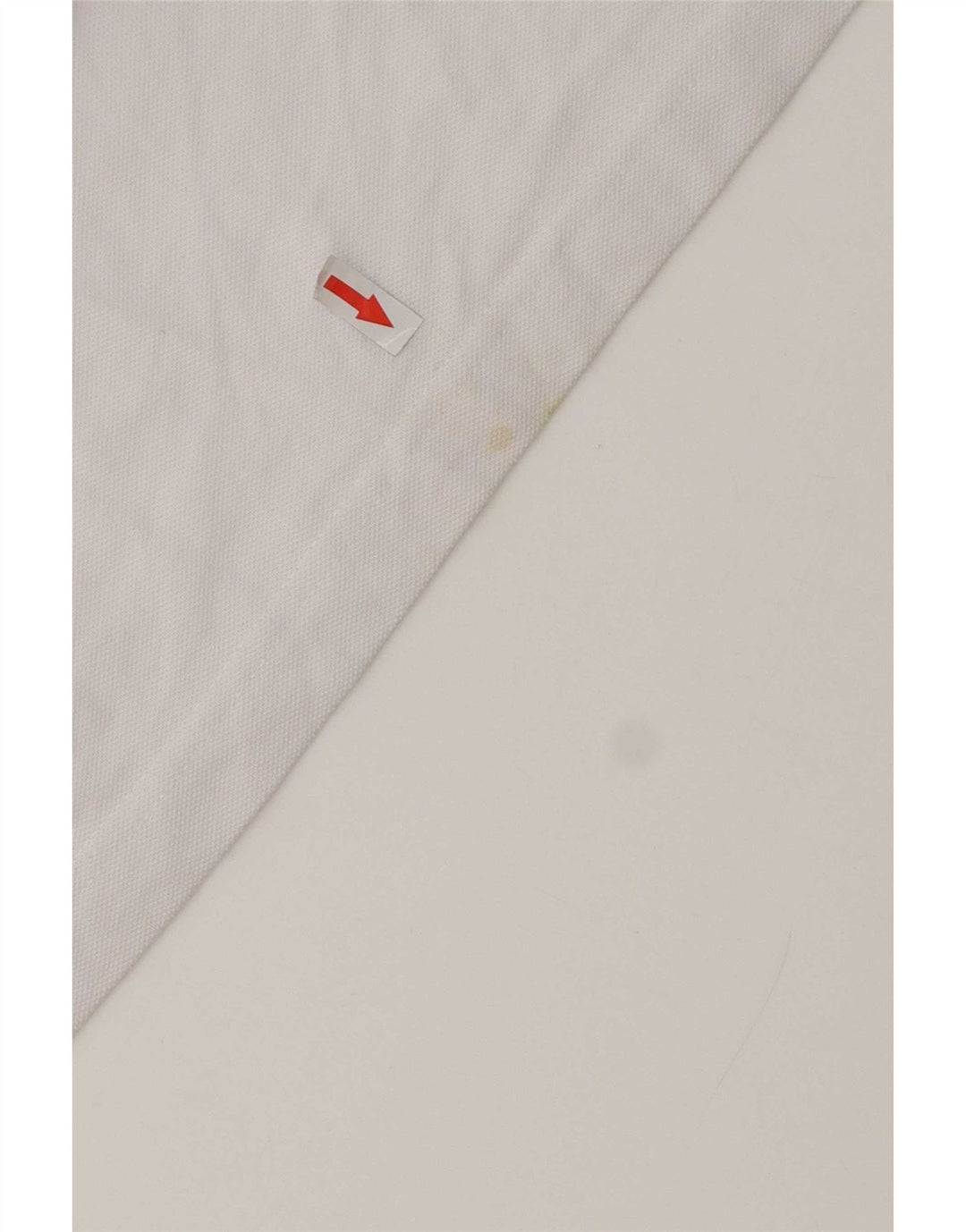 Crew Clothing Mens Polo Shirt Large White Cotton