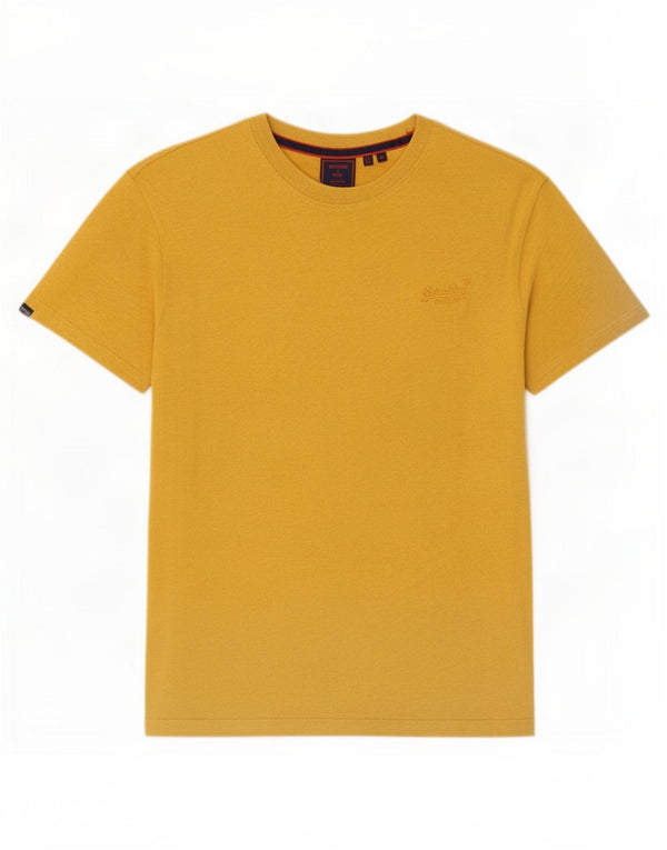 Camiseta Superdry Hombre Top Medium Amarillo Algodón