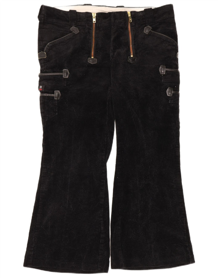 FHB Herren Guild Bootcut Cargohose W40 L28 Schwarz