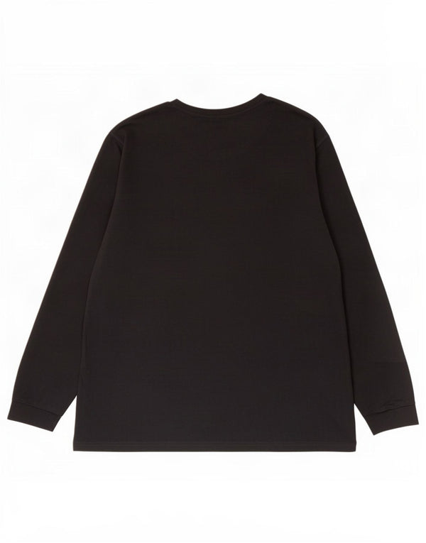 Adidas Uomo Graphic Top Manica Lunga 2XL Nero Poliestere