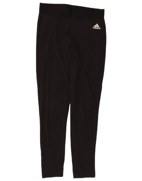 Leggings Adidas da donna UK 12/14 cotone nero medio