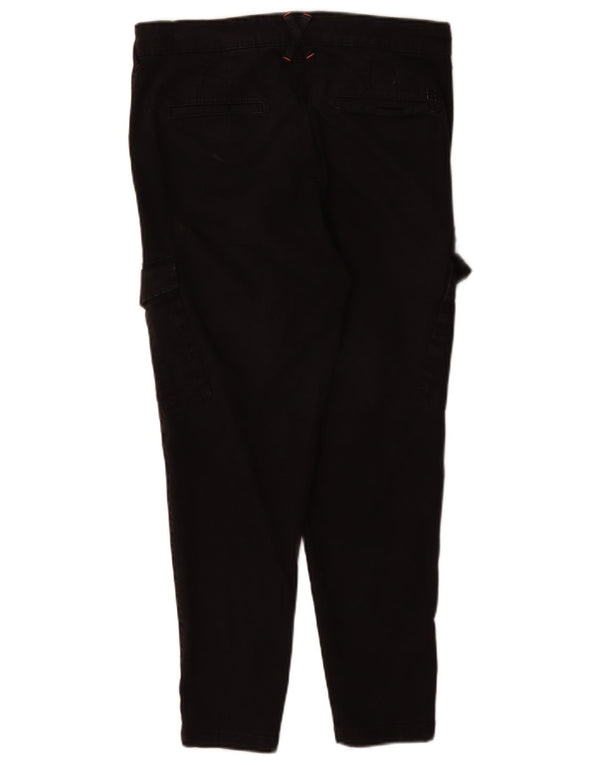 Calça cargo masculina cônica Jack & Jones W31 L30 algodão preto