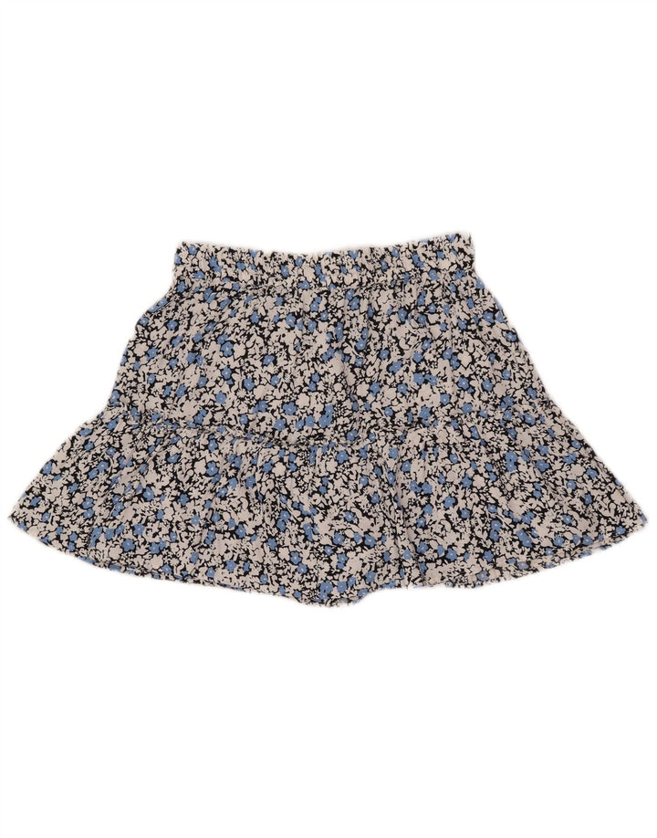 Zara Womens Hot Pants Small W26 Multicolored Floral Viscose
