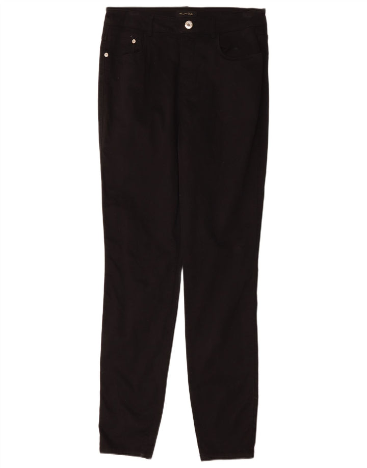 Massimo Dutti Womens Skinny Jeans W30 L30 Black