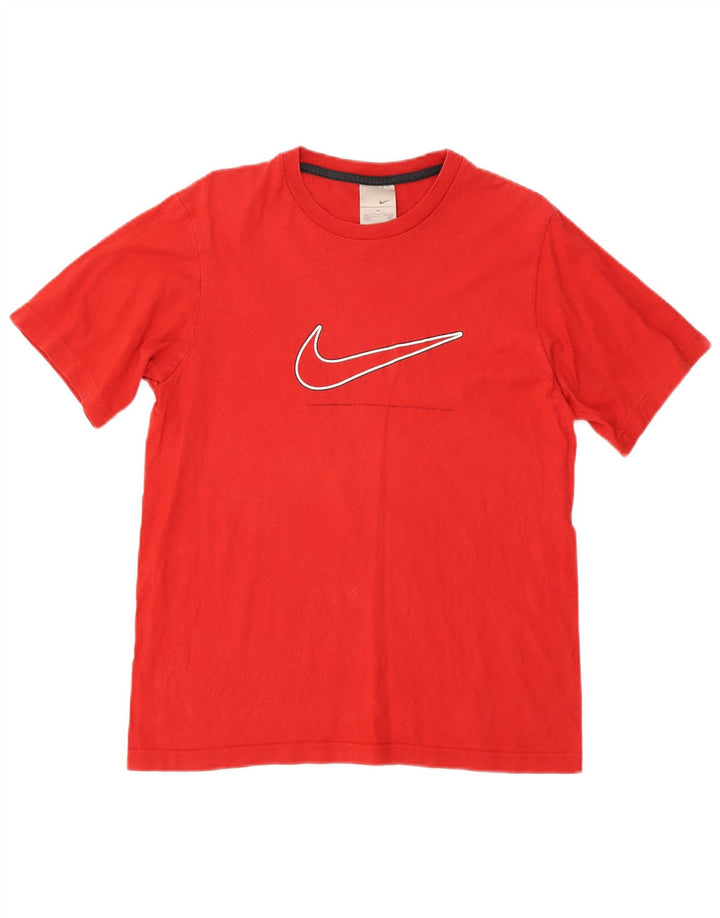 Nike Mens Graphic T-Shirt Top Medium Red Cotton