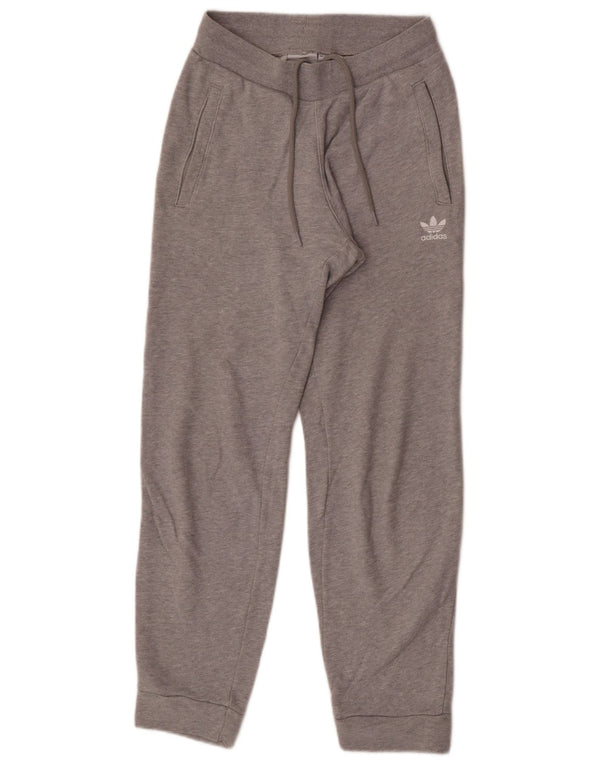 Adidas Ženska trenirka Hlače Joggers UK 4 XS Sivi pamuk