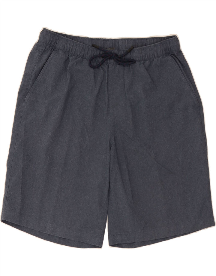 EDDIE BAUER Mens Sport Shorts Large Navy Blue Polyester Vintage Eddie Bauer and Second-Hand Eddie Bauer from Messina Hembry 