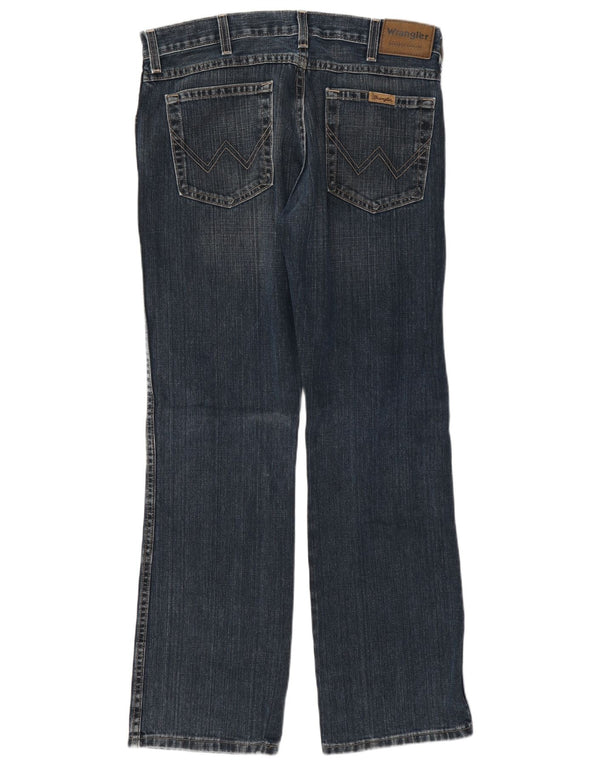 Wrangler Vaqueros Bootcut para Hombre W32 L32 Algodón Azul Marino