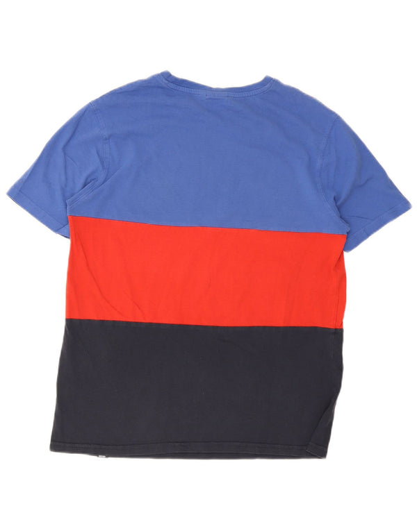 Ellesse T-Shirt Graphique Haut Petit Coton Colorblock Multicolore Homme