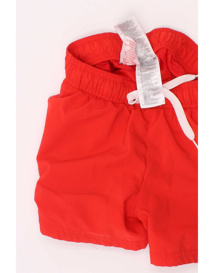 Adidas Boys Sport Short 9-10 Years Red Polyester