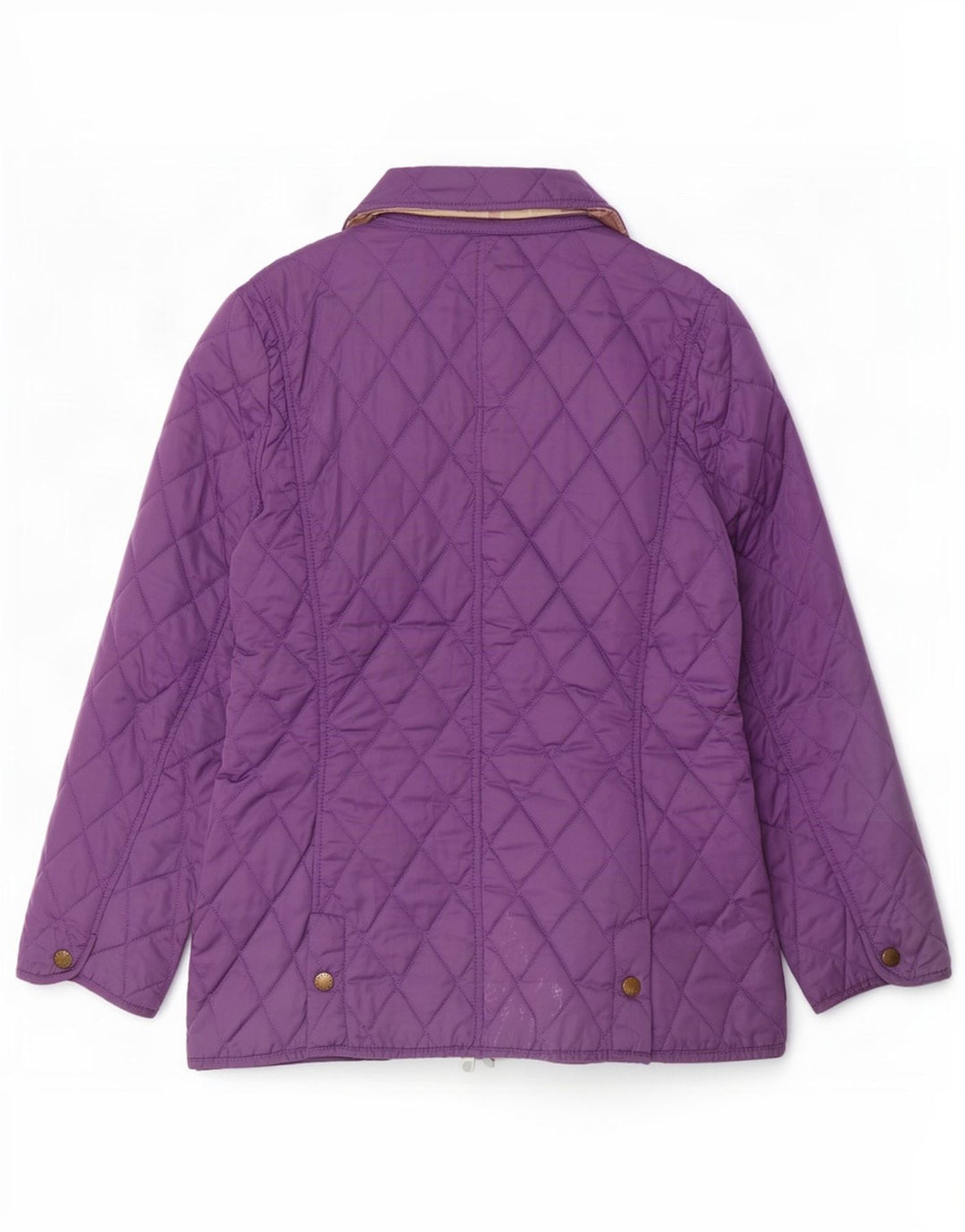 Barbour Damen Steppjacke UK 12 Medium Lila Polyester