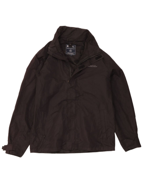 Giacca antipioggia da uomo con cappuccio Mountain Warehouse UK 36 Small Poliestere nero