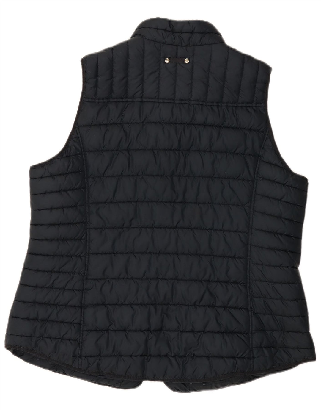 Joules Womens Padded Gilet UK 20 2XL Navy Blue Polyester