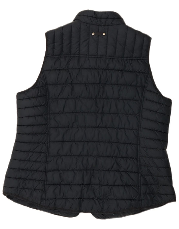 Joules Gilet rembourré pour femme UK 20 2XL Bleu marine Polyester