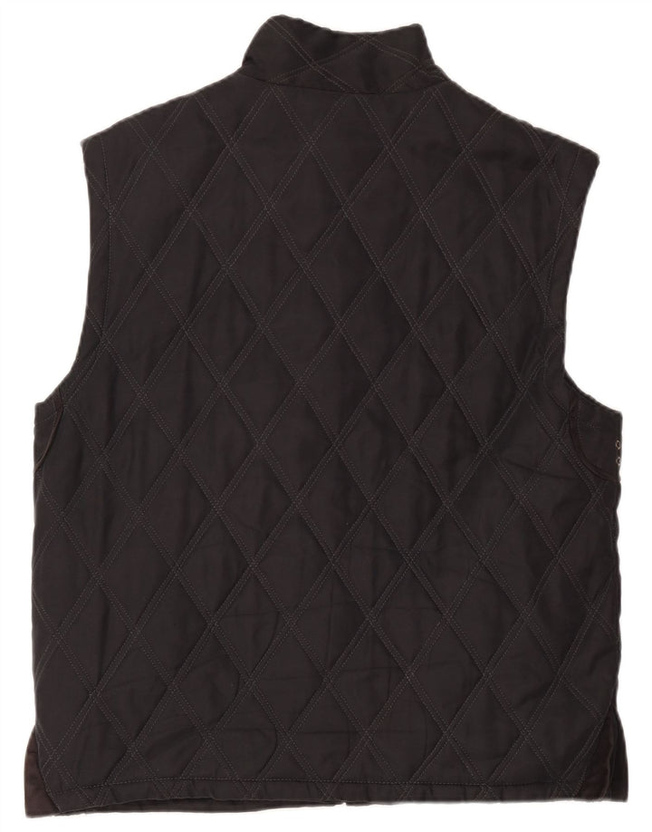 Mila Schon Chaleco acolchado para mujer EU 52 4XL Poliéster negro