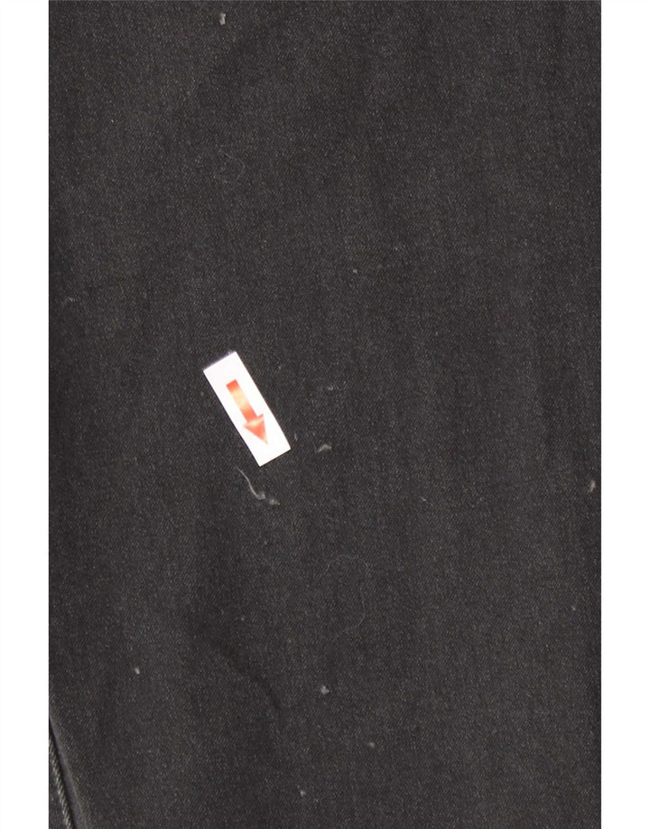 Guess Mens Straight Jeans W29 L32 Black Viscose