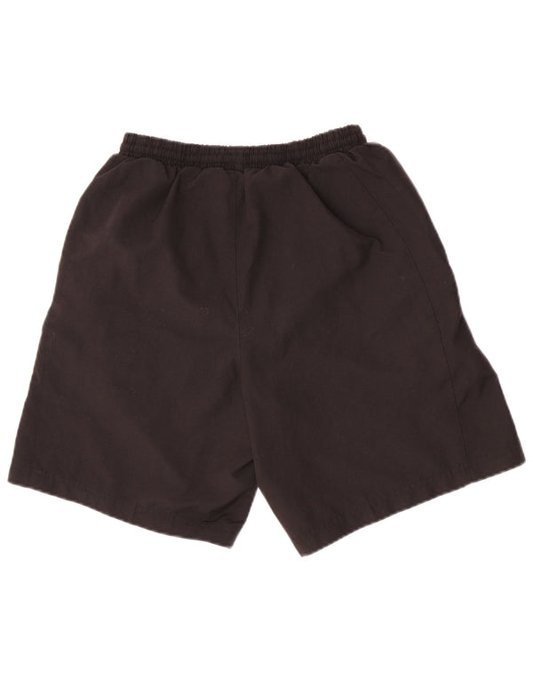 Umbro Mens Graphic Swimming Shorts Medium  Black Colourblock Polyester