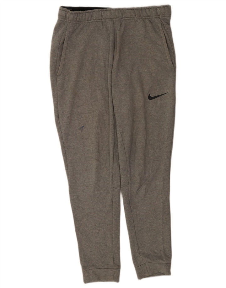 Pantaloni da tuta da uomo Nike Dri Fit Standard Fit Joggers Grigio medio
