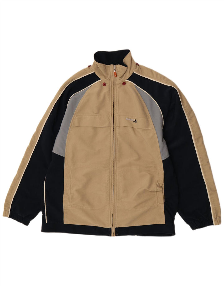 Giacca da uomo in velluto a coste Brugi UK 40 Large Beige Colourblock Poliestere
