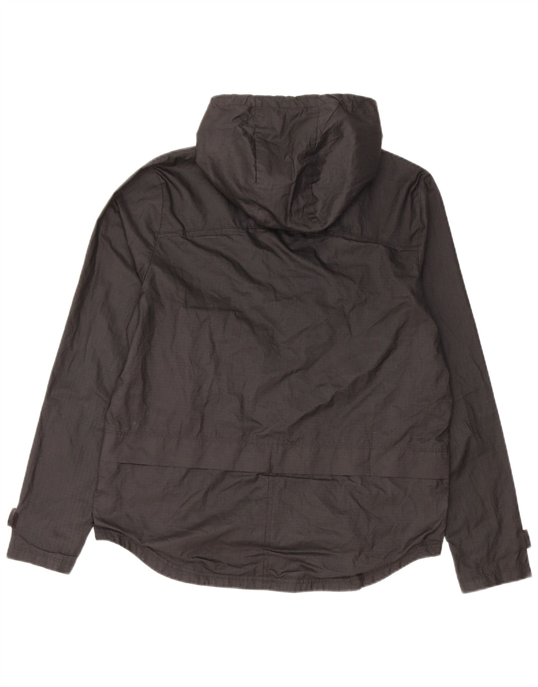 Giacca antipioggia con cappuccio da donna Nike UK 14 medio nero poliestere