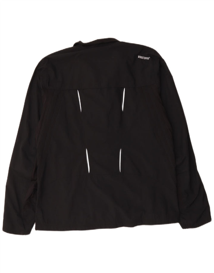 ADIDAS Herre Clima Proof Regnjakke UK 40 Stor Sort Polyester