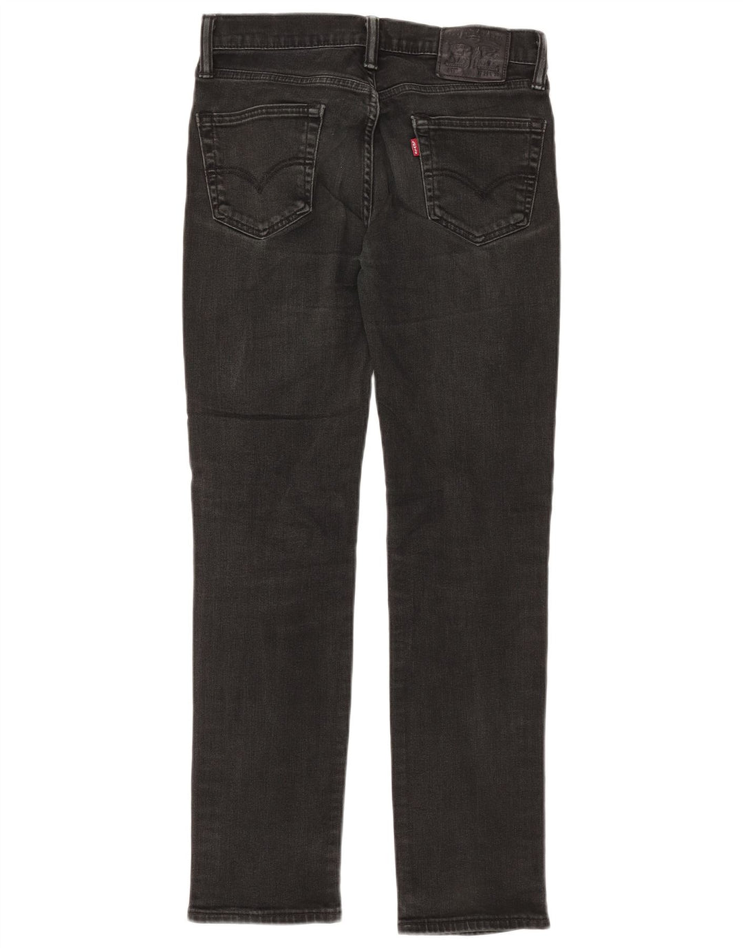 LEVI'S Womens 511 Slim Jeans W29 L32 Black Cotton