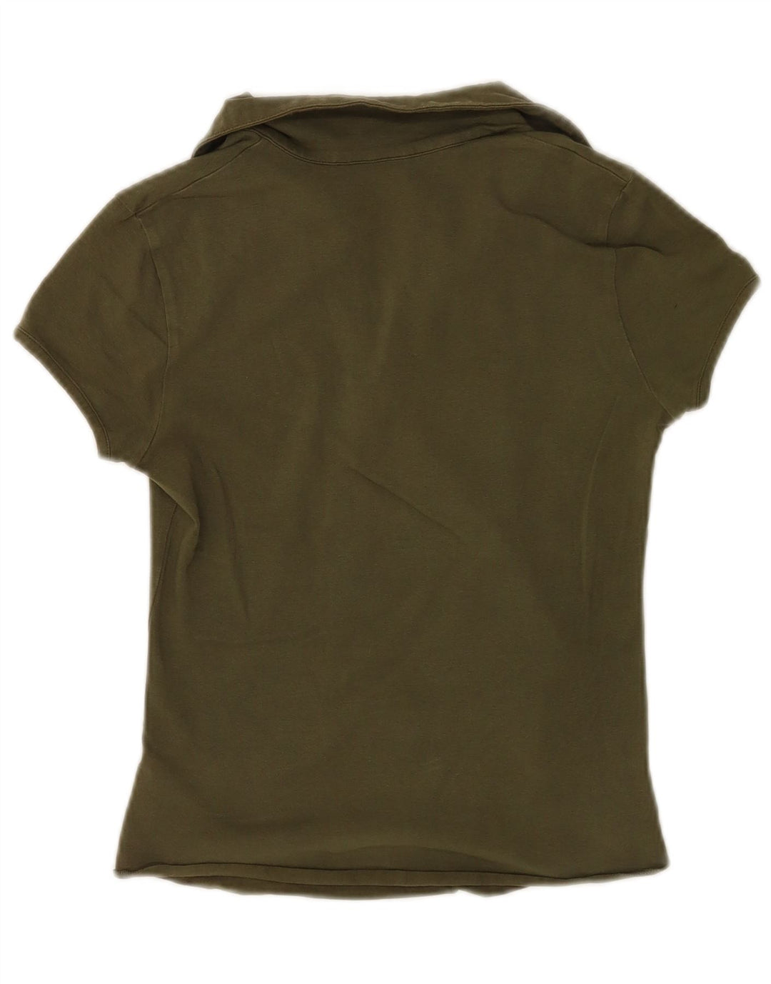 Lotto Womens Polo Shirt UK 14 Large Khaki