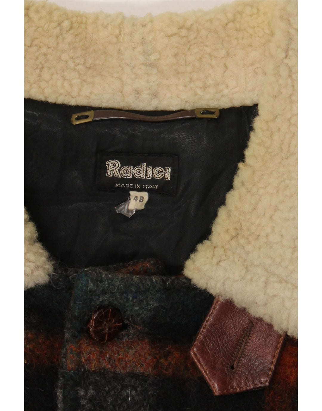 Palton Bărbați Radici IT 48 Medium Multicolor Check