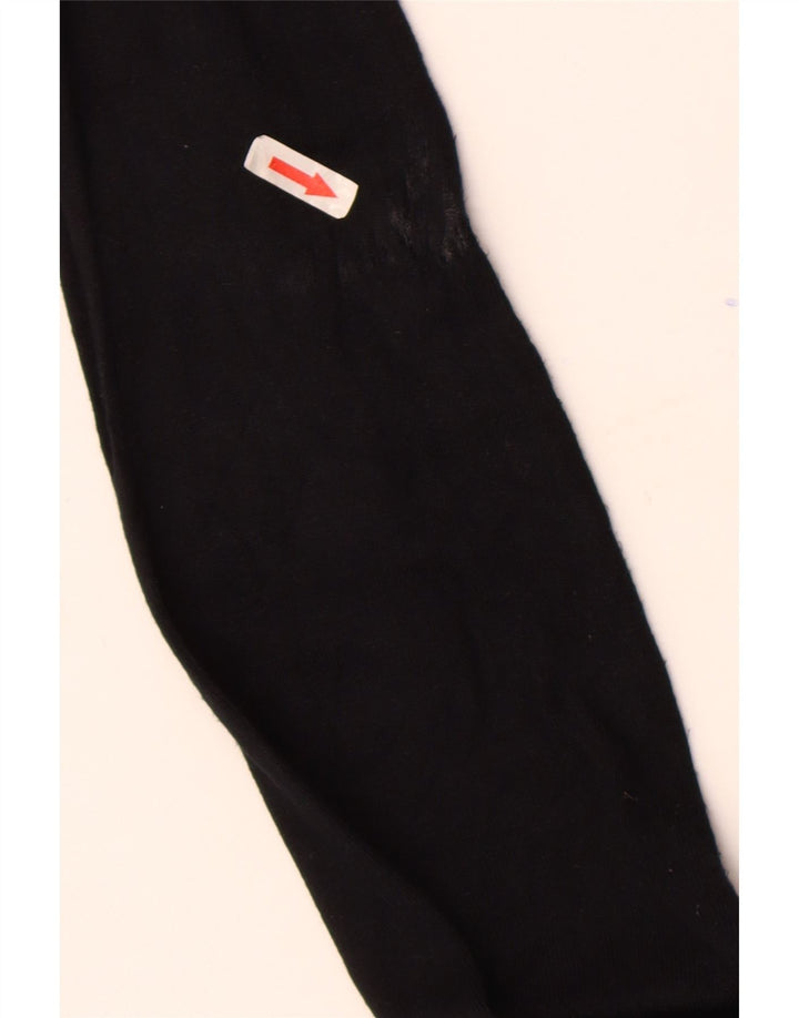 Marks & Spencer Womens Oversized Cardigan Sweater UK 10 Small Black
