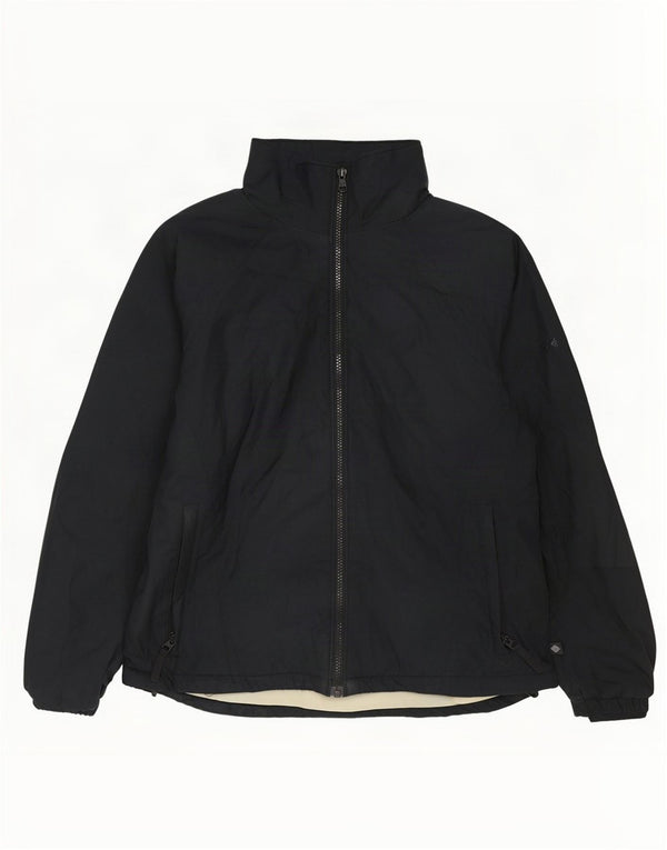 Columbia Womens Interchange Liner Windbreaker Jacket UK 10 Small Navy Blue