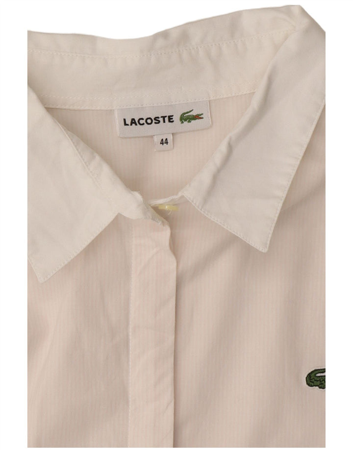 Cămașă pentru femei LACOSTE Mărimea 44, mare, roz, cu dungi