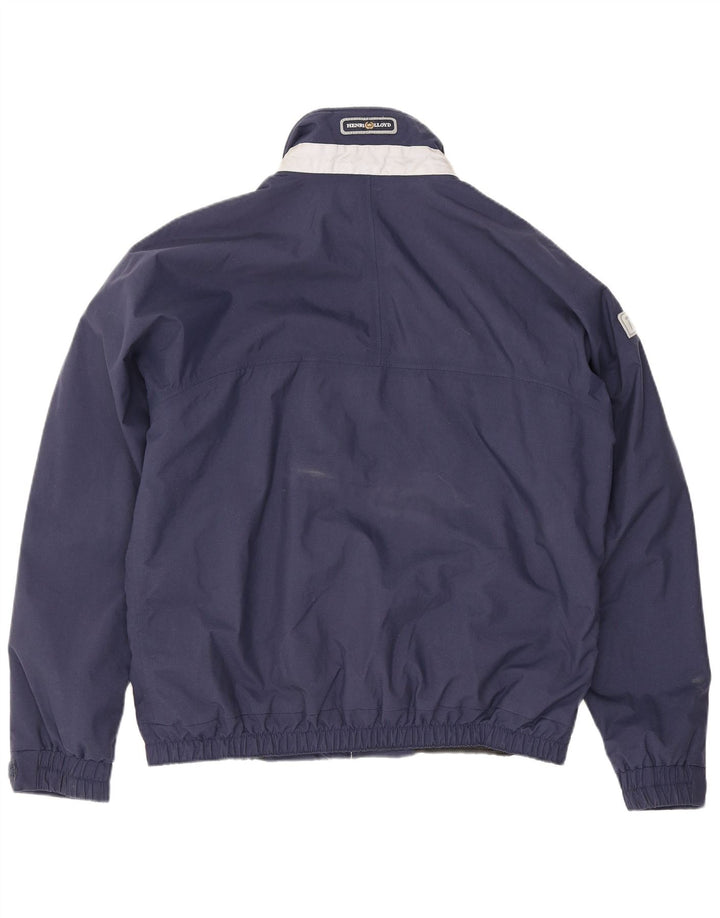 Henri Lloyd Windbreaker Jacket til mænd UK 38 Medium Navy Blue Nylon
