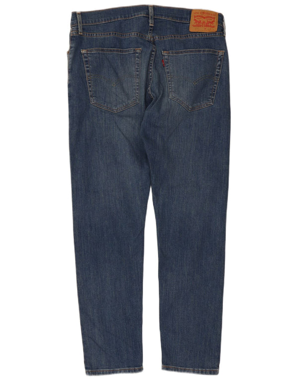 Levi's Mens 512 Slim Tapered Jeans W36 L30 Blue Cotton