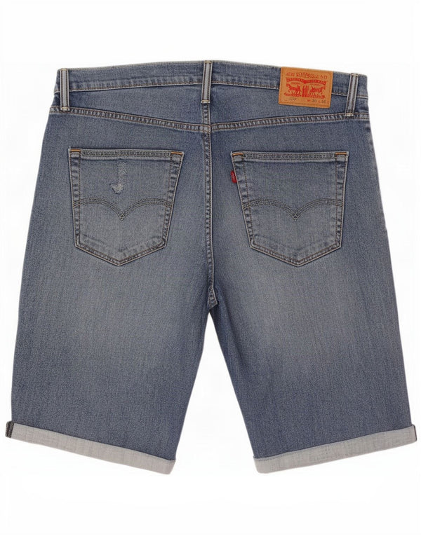 Levi's Uomo 559 Pantaloncini di jeans W36 Large Blu Cotone