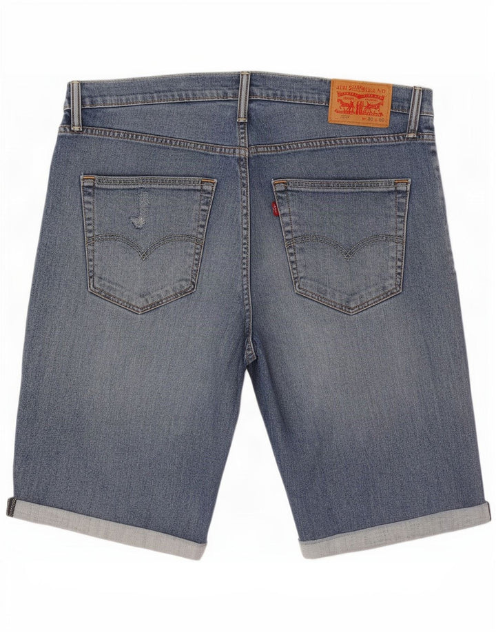 Levi's Uomo 559 Pantaloncini di jeans W36 Large Blu Cotone