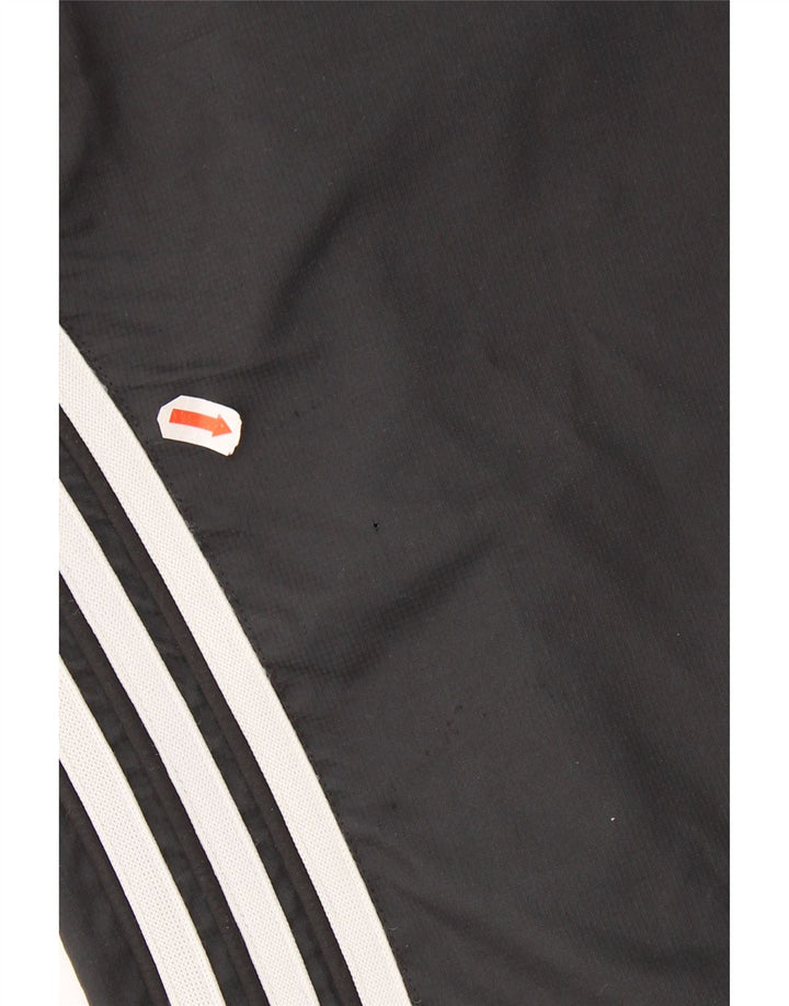 Pantaloni della tuta da ragazzo Adidas 15-16 anni in poliestere nero