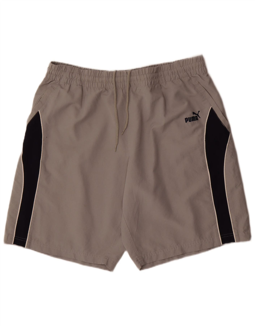 Puma Mens Sport Shorts XL  Grey Colourblock Polyester
