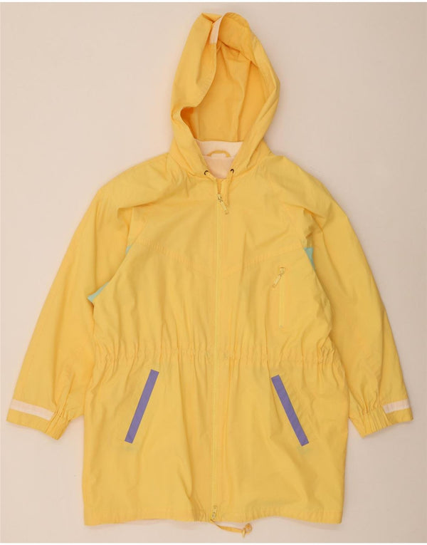 Valmeline Parka extragrande con capucha para mujer EU 44 XL Bloque de color amarillo