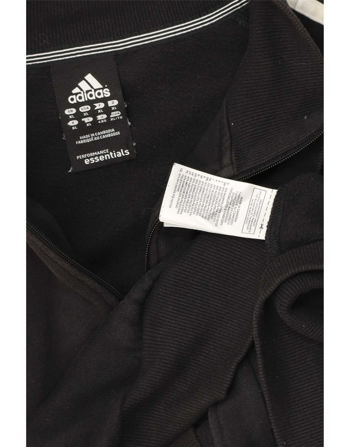 Adidas Veste de survêtement pour homme XL en coton noir