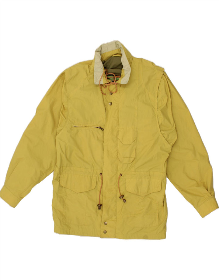 SALE E PEPE Mens Windbreaker Jacket UK 42 XL Yellow Vintage Sale E Pepe and Second-Hand Sale E Pepe from Messina Hembry 